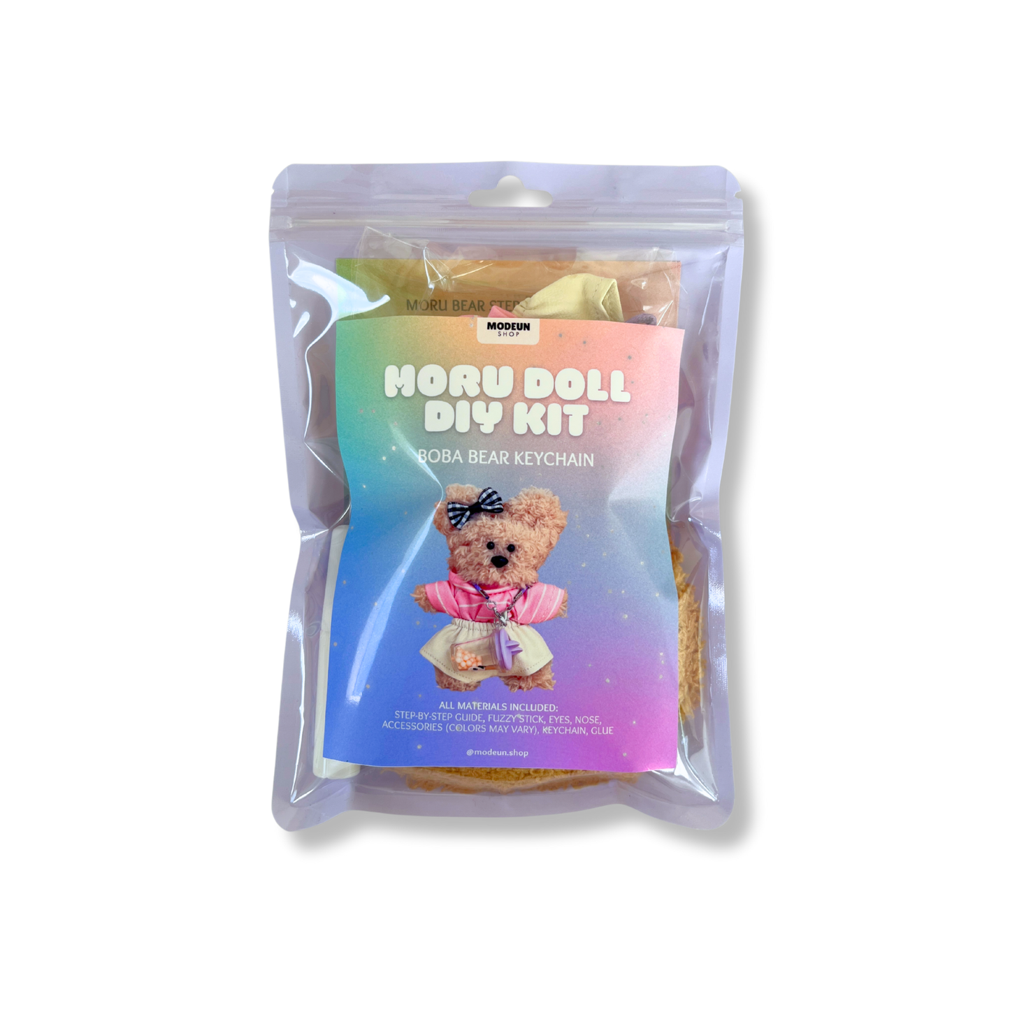 BOBA GIRL MORU BEAR DIY KIT