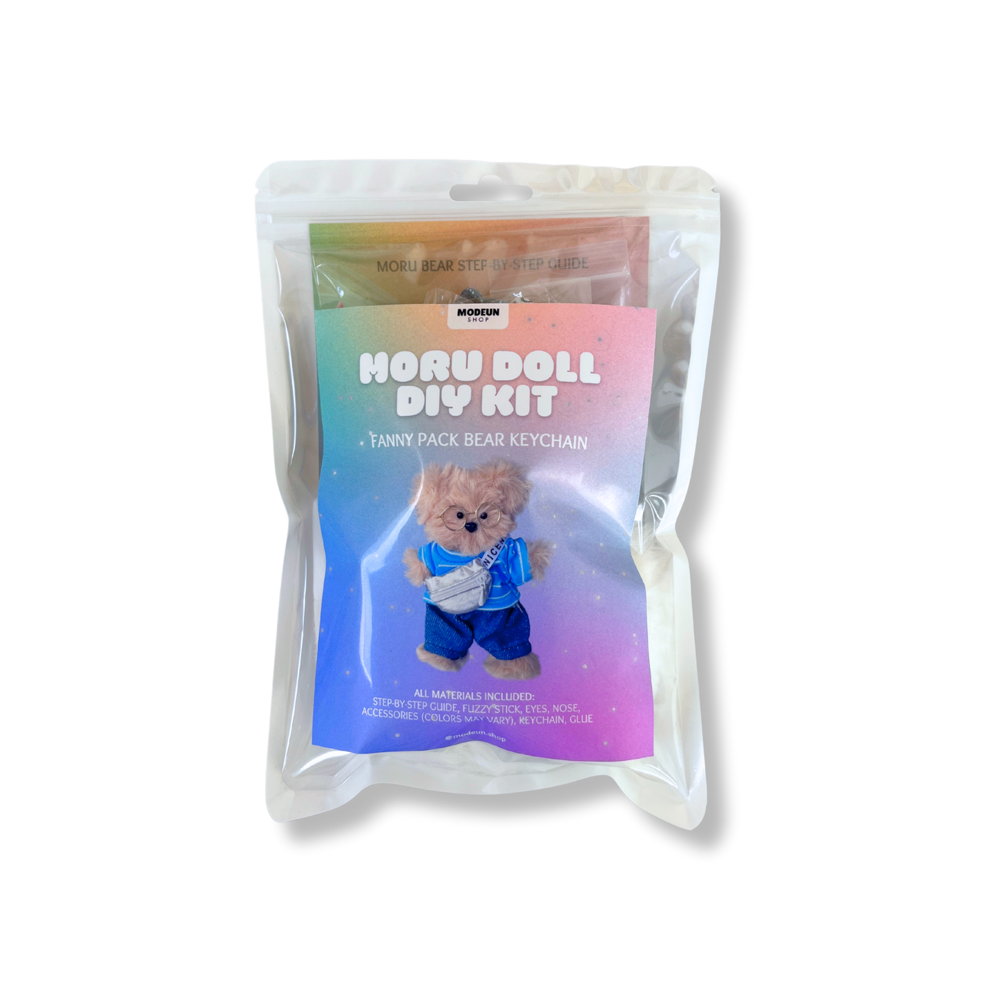 FANNY PACK MORU BEAR DIY KIT