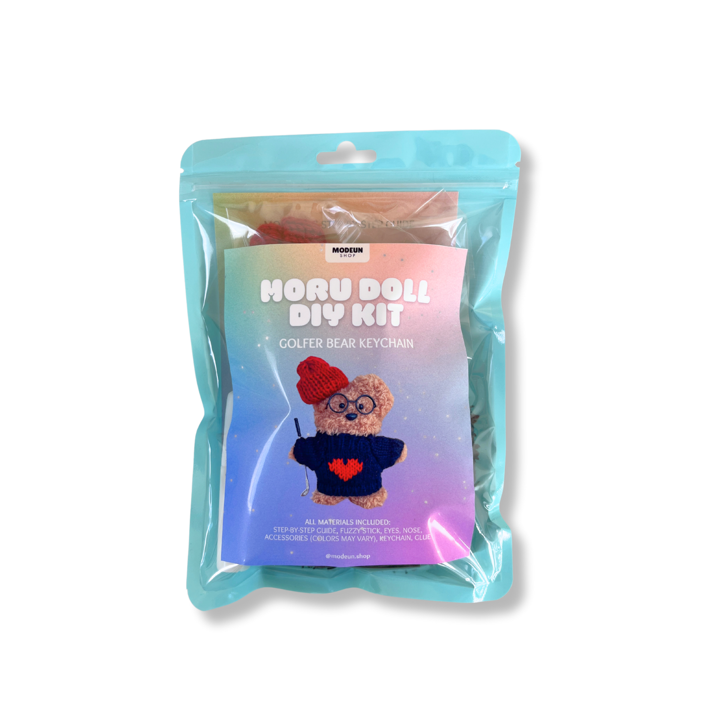 GOLFER MORU BEAR DIY KIT