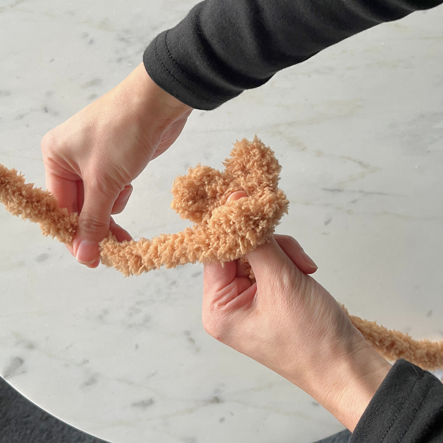 HOLIDAY FANCY MORU BEAR DIY KEYCHAIN KIT