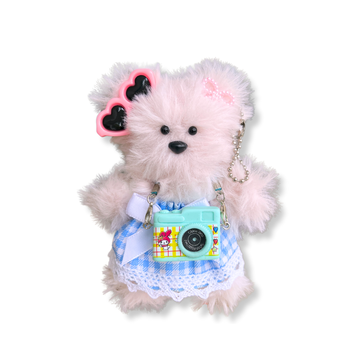 CAMERA GIRL BEAR DIY KEYCHAIN KIT