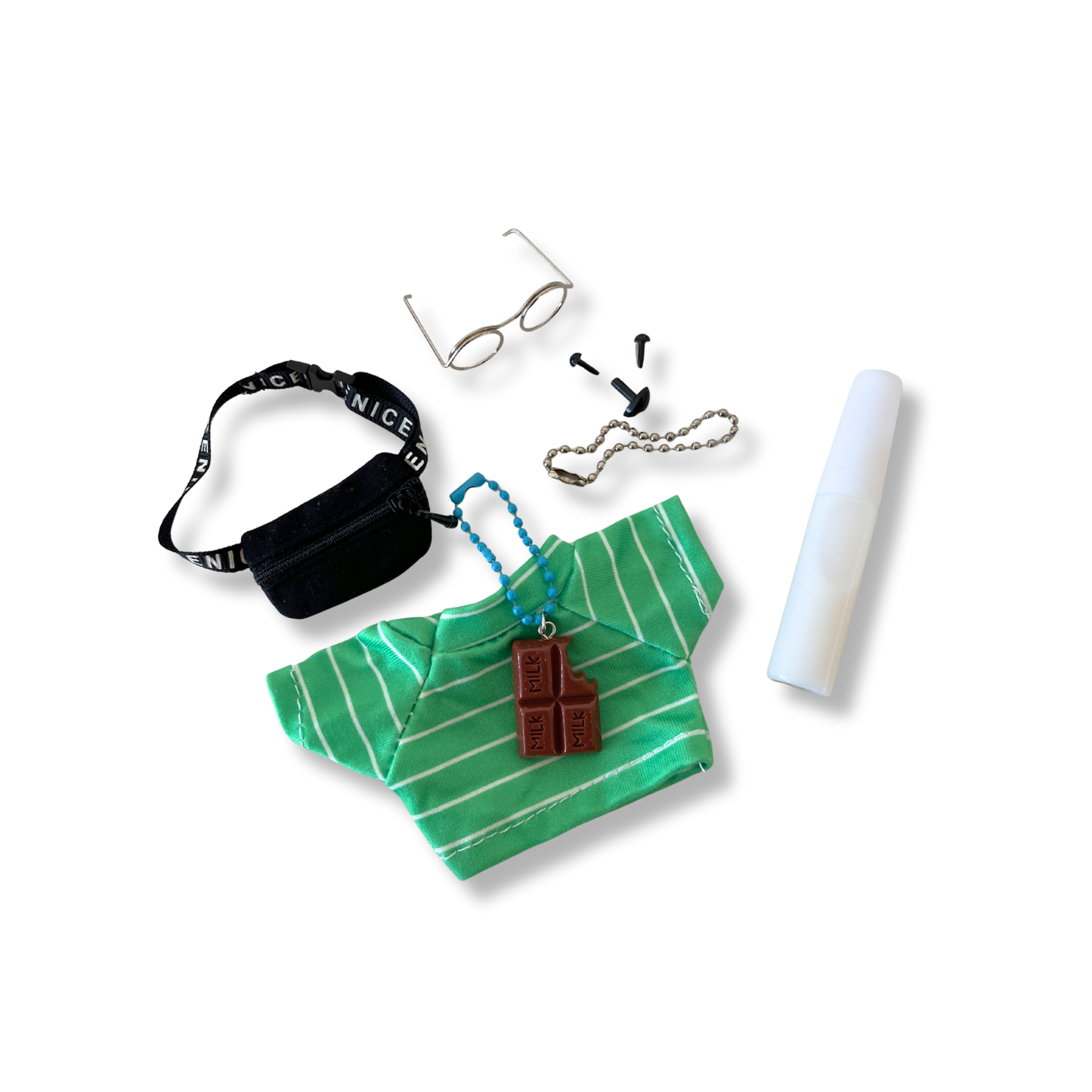 CHOCO FANNY PACK BEAR DIY KEYCHAIN KIT