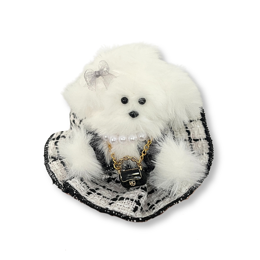 FANCY WHITE MORU DOG DIY KIT