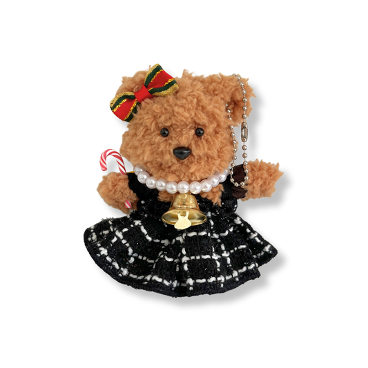 HOLIDAY FANCY MORU BEAR DIY KEYCHAIN KIT