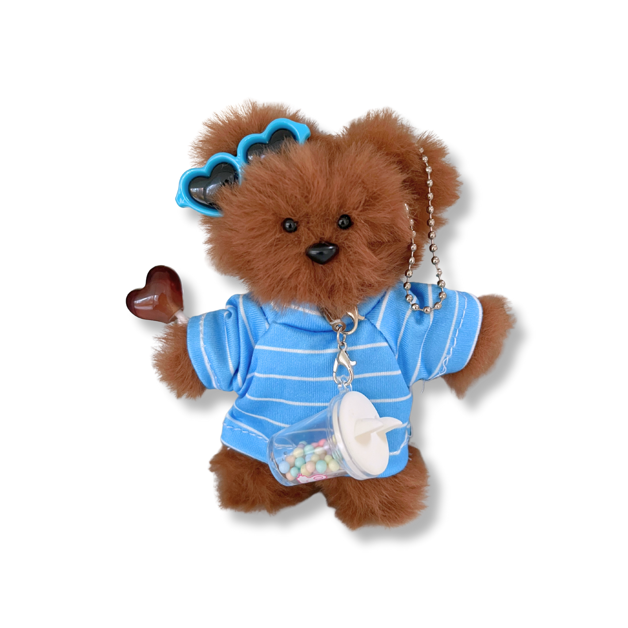 SWEET BOBA BEAR MORU DIY KEYCHAIN KIT | Cute Craft Gift for Beginners ...